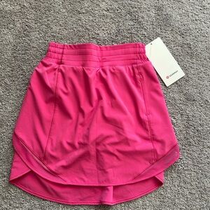 Lululemon hotty hot high raise skirt size 2 long
